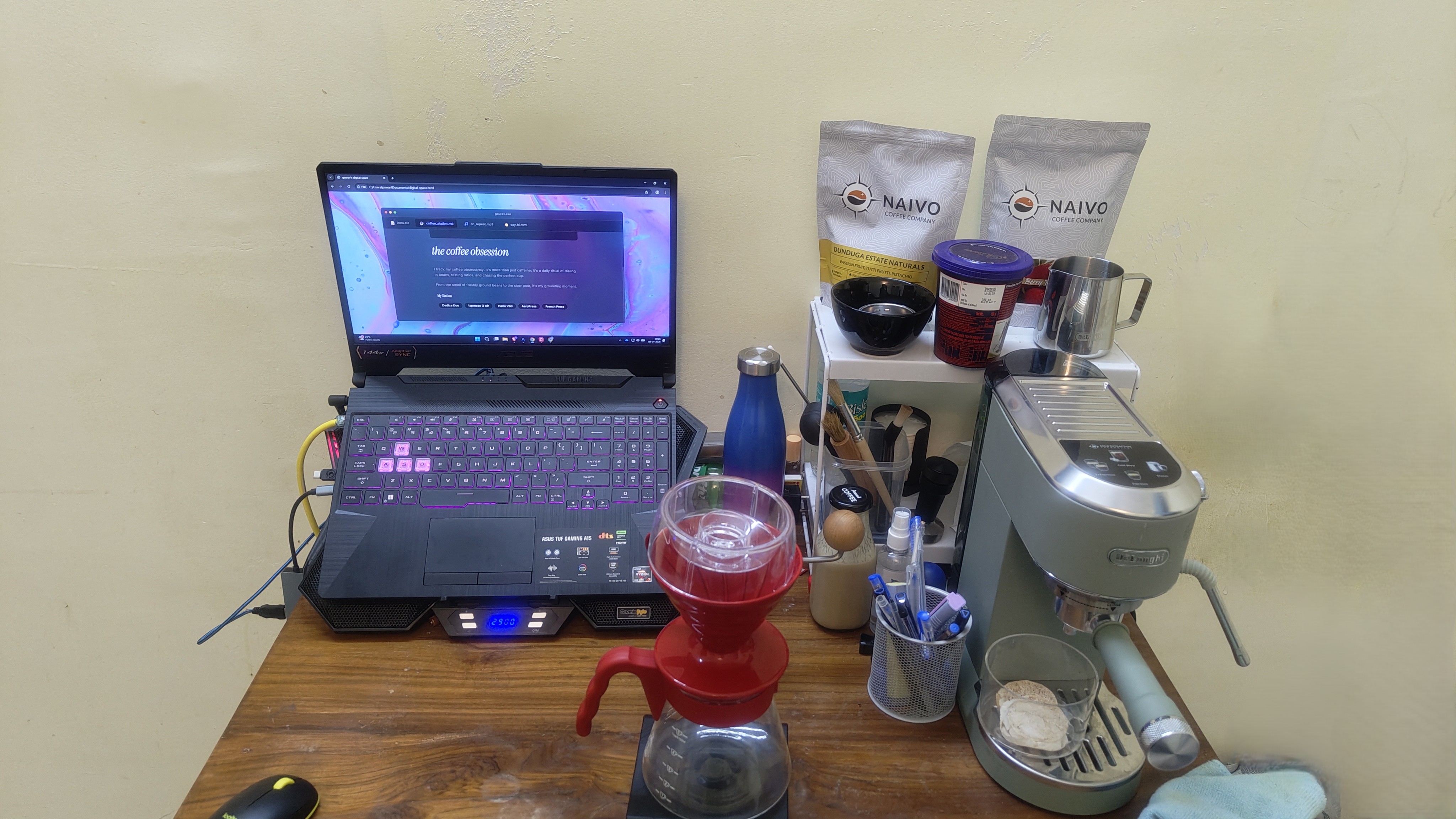 My Coffee Station